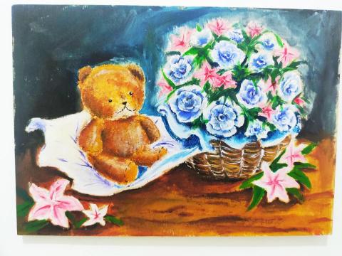 Joyce  - 壓克力插畫