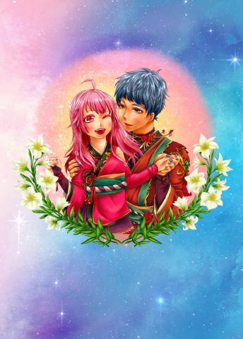 蕪.xxx.Lilim - 卡片設計，插畫