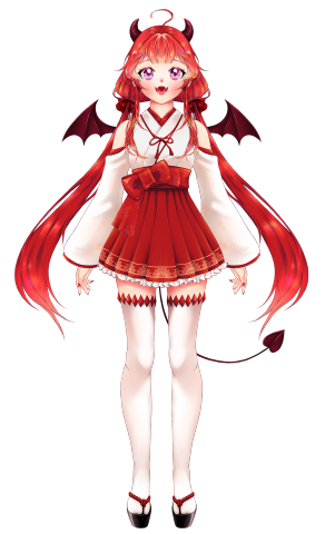 蕪.xxx.Lilim - VT立繪拆件，角色設計，普通立繪