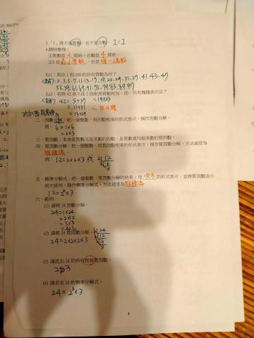 國中小專業數理家教 - 國一數學講義