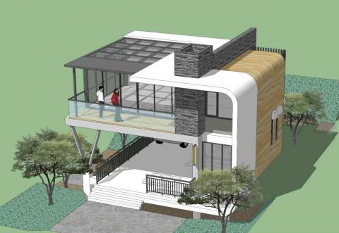 原頁建築設計整合工作室 - 自地自建-案1 原頁建築設計整合工作室 - 自地自建-案1