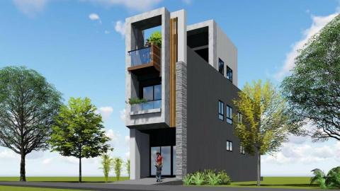 原頁建築設計整合工作室 - 自地自建-案2 原頁建築設計整合工作室 - 自地自建-案2