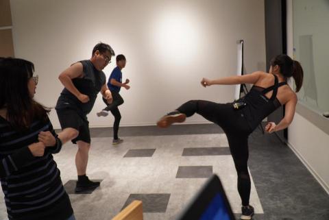 Abby愛運動的營養師 - 企業運動課程-拳擊有氧