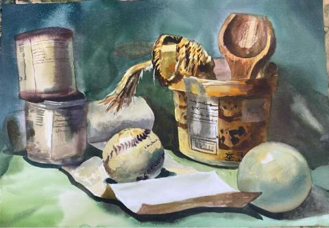 笙笙設計工作室 - 水彩靜物