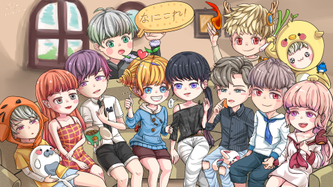 賴譓霓 - Q版電繪委託