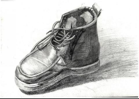 Yu ci - 本人素描課堂作品