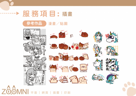 ZOOMNI - 貼圖設計