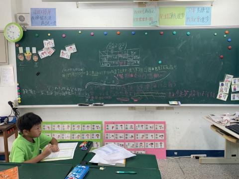 唐正因 - 四年級時帶學生自主旅行