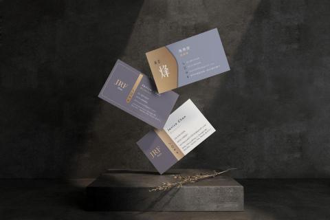 Noelle Chen - 名片設計:以客戶喜愛色系設計,同時提供不同版面以供挑選 Noelle Chen - 名片設計:以客戶喜愛色系設計,同時提供不同版面以供挑選