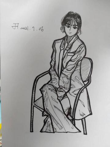 實話旅途 - 照片手繪人物