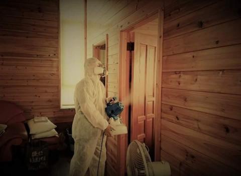 汰滅病媒防治 - 確診人員的家中消毒！