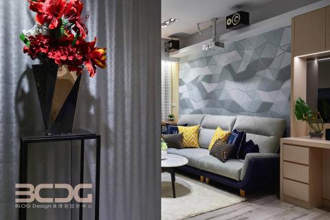 博客設計裝修中心 - 永和仁愛路住宅玄關往客廳