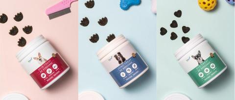 Evilution_Hub - 寵物保健產品包裝貼紙
 / 設計.印刷