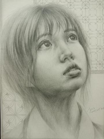 胡益彰 Jess Hu - 鉛筆素描 2021作品