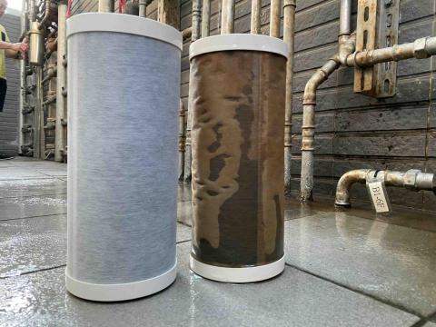 全家潔專業水塔水管清洗 - 全戶濾心更換前後