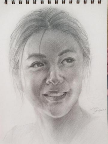 胡益彰 Jess Hu - 鉛筆素描 2021作品