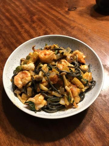 蘇千雯 - 墨魚義大利麵