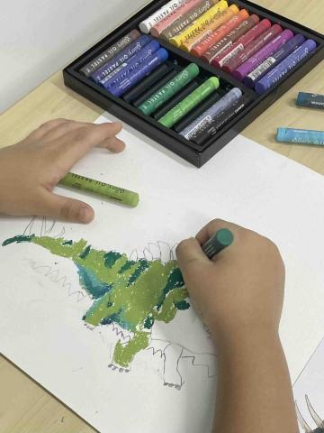 陳老師 繪畫教學 - 上課過程