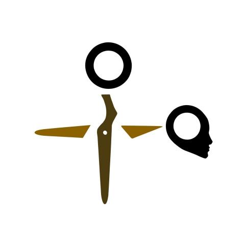 孟令得 - 設計理念：以「i」、「o」兩個字母所組成代表理髮業的剪刀，並把設計師與客人藏在i與o之間，不但象徵設計師平時幫客人剪頭髮的樣子，也能表達Balla當初取名叫io的理念，i 代表她自己 o 代表originality的創造力為客人服務，最後針對我進入店面的第一印象給予我認為最chill的咖啡色與代表金門的金色作為配色，希望其他客人看到這個logo能帶給他們和我一樣舒服的感受！