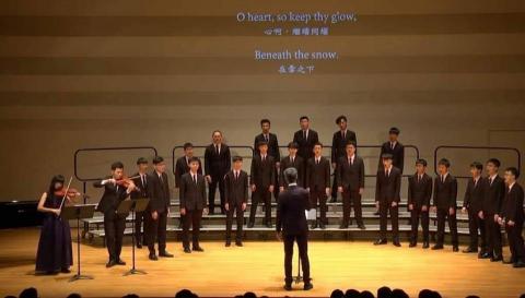 黃語箴 - 受邀建中合唱團音樂會 小提琴合作演出