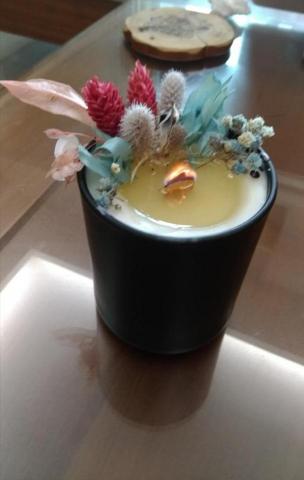 築光手作香氛蠟燭(心靈祝福) - 乾燥花香氛蠟燭