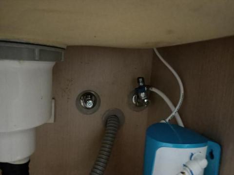 小張水電 - 安裝前的狀態 小張水電 - 安裝前的狀態