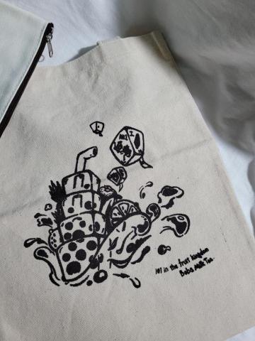 個人額外收入經營(插畫) - 絹板印刷