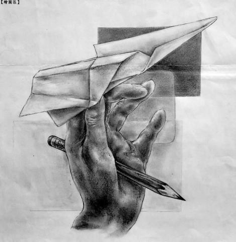 個人額外收入經營(插畫) - 鉛筆素描