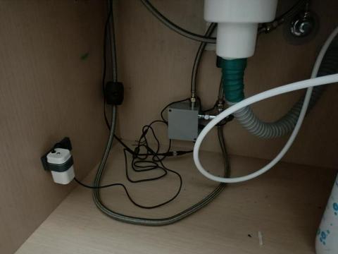 小張水電 - 安裝完成測試中 小張水電 - 安裝完成測試中