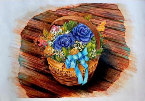 個人額外收入經營(插畫) - 麥克筆素描