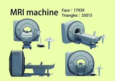 李慧筠 - 核磁共振機器