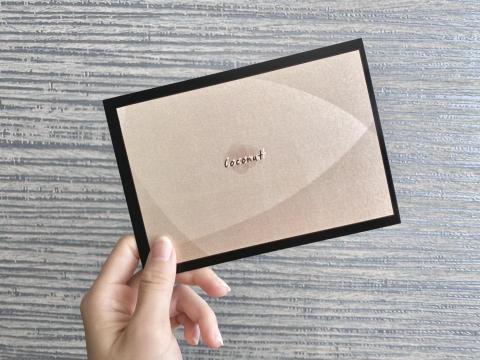 小幫手 - 明信片實體照-不完美加州椰子