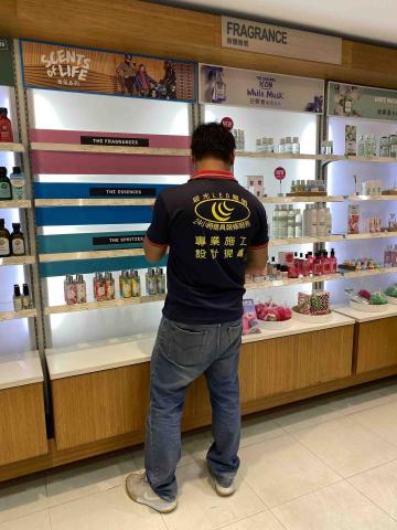 迎光LED照明-燈具安裝維修服務 - 連鎖店施工維修安裝