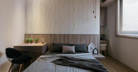 紅舍窗簾木地板 - 