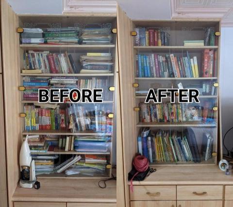 明明整理 - 居家 | 書櫃整理