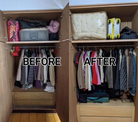 明明整理 - 居家 | 衣櫃整理