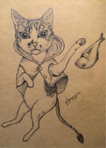 靈感游游 - 素描14