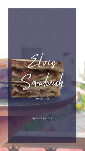 Wenz - 食物攝影，貓王三明治。