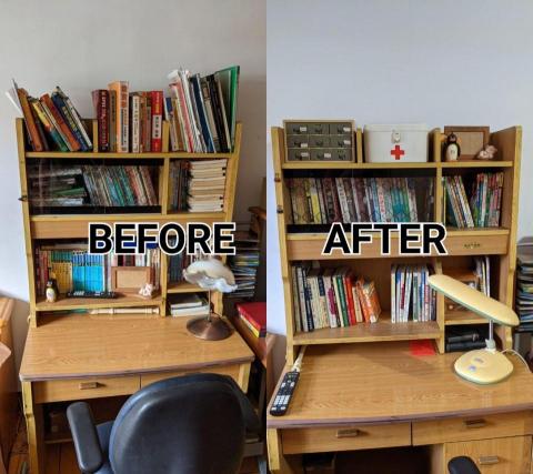 明明整理 - 居家 | 書桌整理