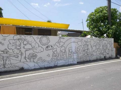 玉米平面設計工作室 - 兒童壁畫1