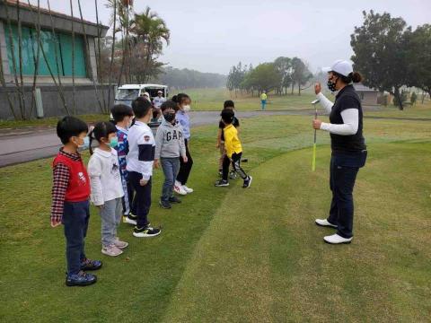 Jane’s cheerful golf - 
