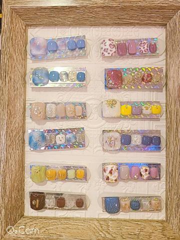 花漾美學專業美甲美睫紋繡 - 足部造型