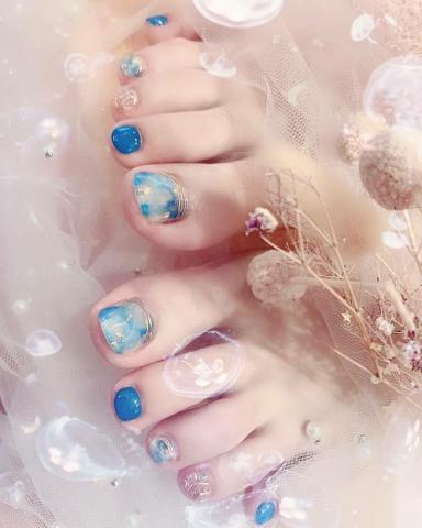 花漾美學專業美甲美睫紋繡 - 夏日款凝膠