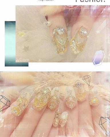 花漾美學專業美甲美睫紋繡 - 華麗凝膠