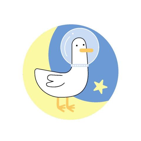 Miss Toma Studio - 電繪–可愛小鴨插圖 Miss Toma Studio - 電繪–可愛小鴨插圖