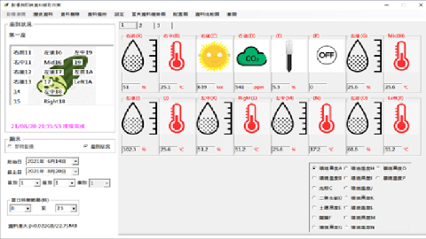 吳清淵 - 圖D(圖中左上角黑色文數字(16進位)的11 、12 、13 、14 、15&hellip;
表示有安裝感應器的位置, 其前方文字表示其實際的位置)
