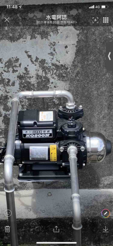 洺匠水電工程 - 馬達更換
