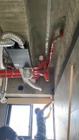 金鑫水電工程 - 抽暖風機安裝
