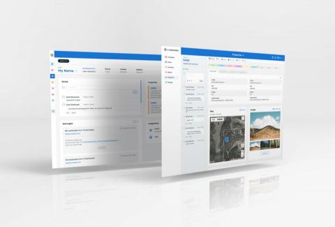 Hend Design - Pebble 為整合土地投資與銷售的平台，使用者可以在平台清楚查看目前進度與土地的詳細資訊，透過左側資訊欄選單即可快速操作整個平台，並將每個資訊以區塊間隔，讓使用者方便查閱每一欄的資訊。