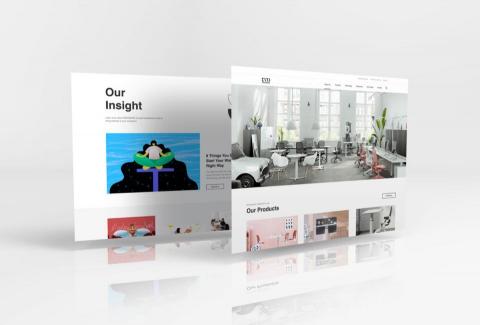 Hend Design - ERGOBOND 為國際傢俱品牌，主要販售符合人體工學的辦公傢俱，客戶擁有強大的產品開發與渲染技術，網站佈局主要以簡約、大方呈現國際感，搭配高品質的產品渲染圖，讓使用者即使無法現場體驗產品也可以清楚了解產品的特色。